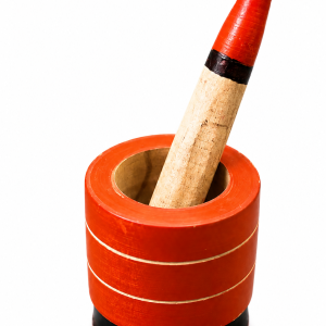 Lacquer Art mortar and Pestle